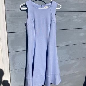 White House Black Market Light Blue Cocktail Party Dress Size 4